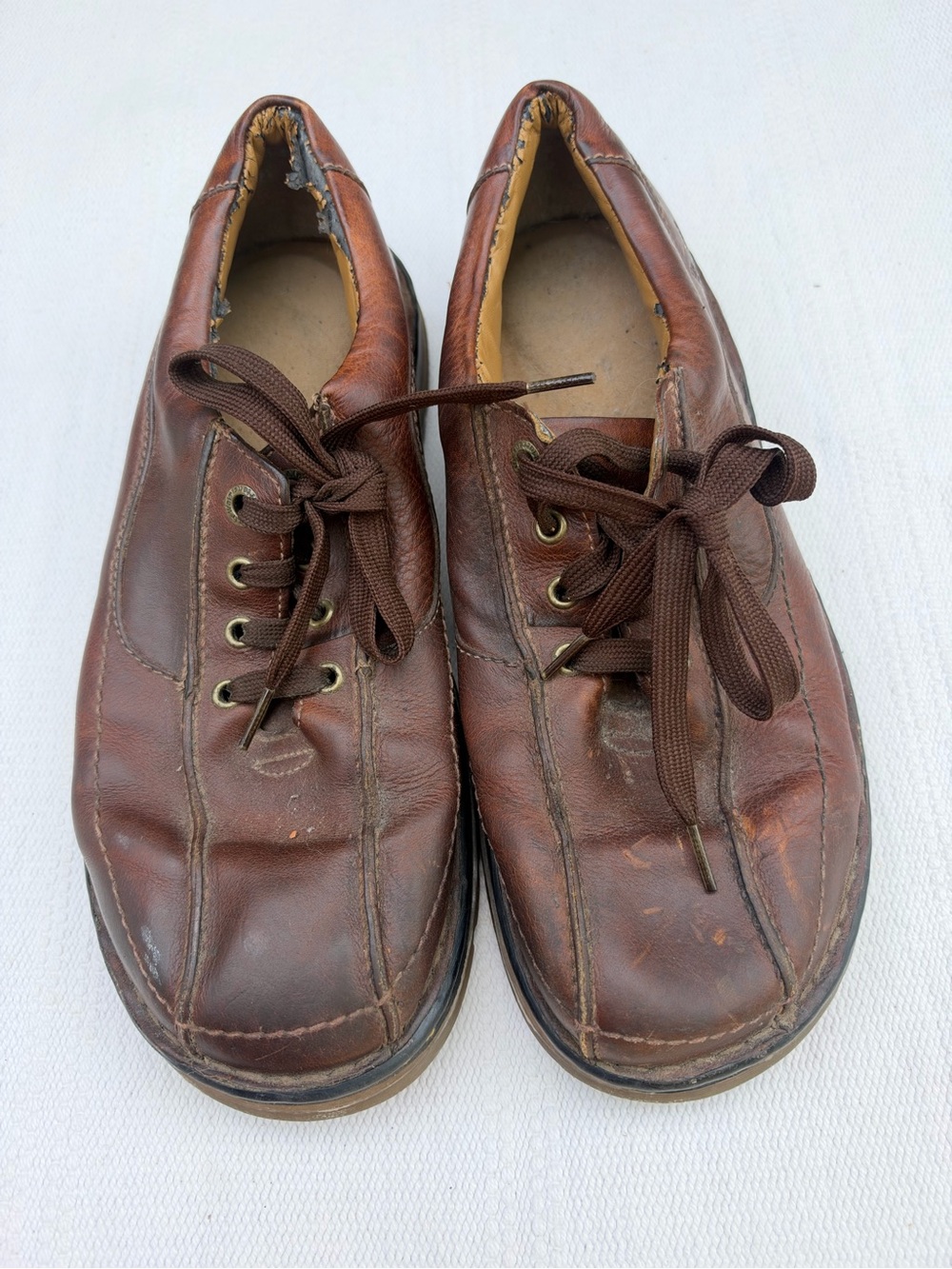 vintage brown leather Dr. Martens oxford shoes mens size 11